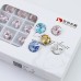 DZ 3019  10 mm  riviol pointed back nail rhinestone